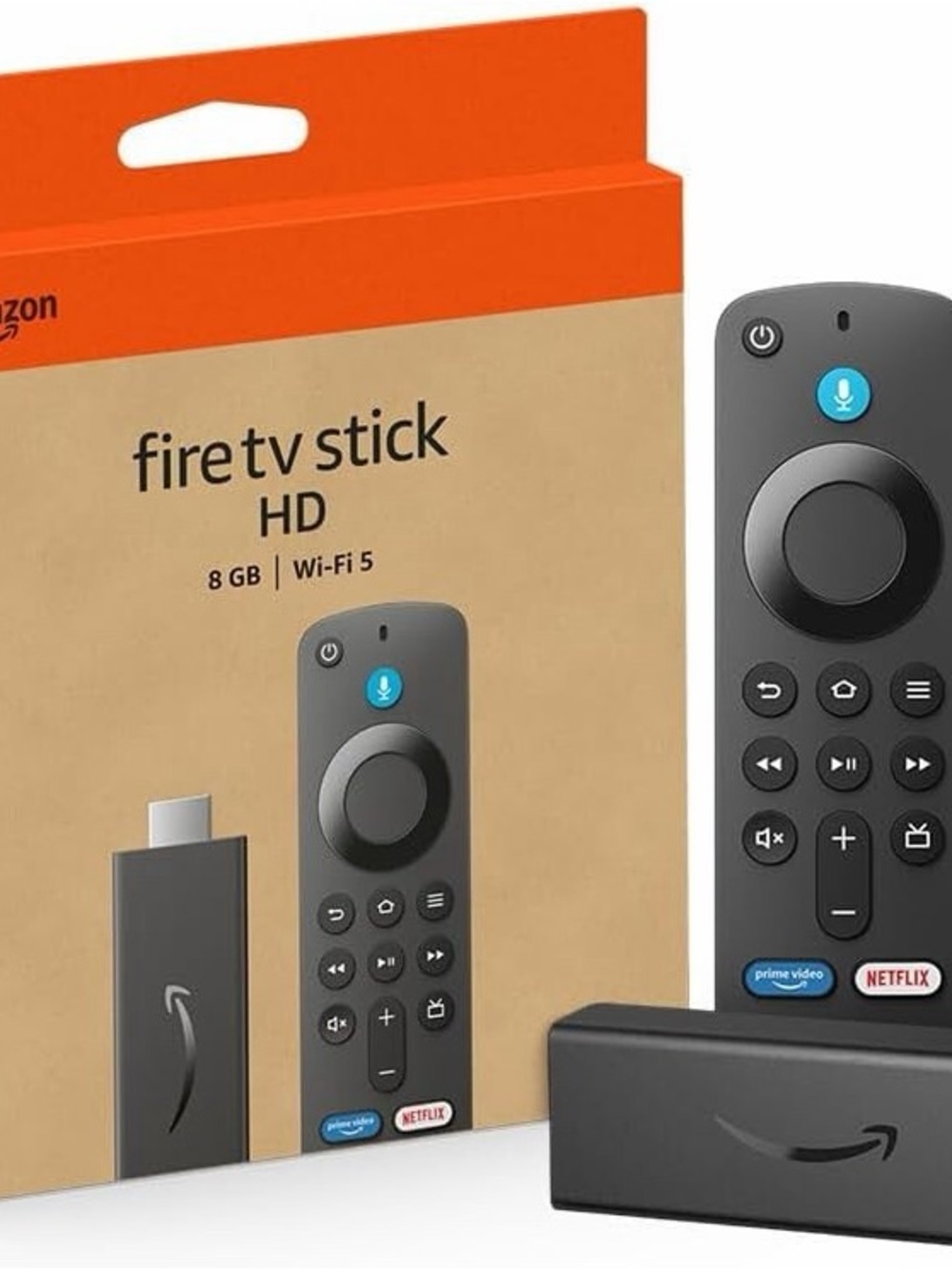 Amazon Fire TV Stick HD 8 GB WiFi 5 Alexa Voice.